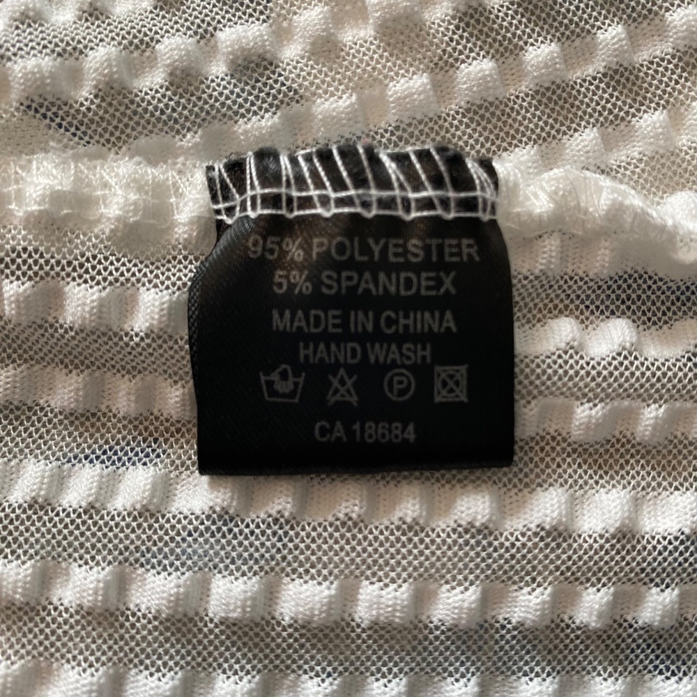 BUY 2 ITEMS & GET 1 FREE: Moccine White Semi Sheer Long Cardigan Sz L - Picture 8 of 9
